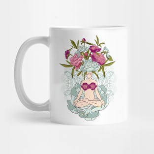 Yoga Flowers #2 Mug